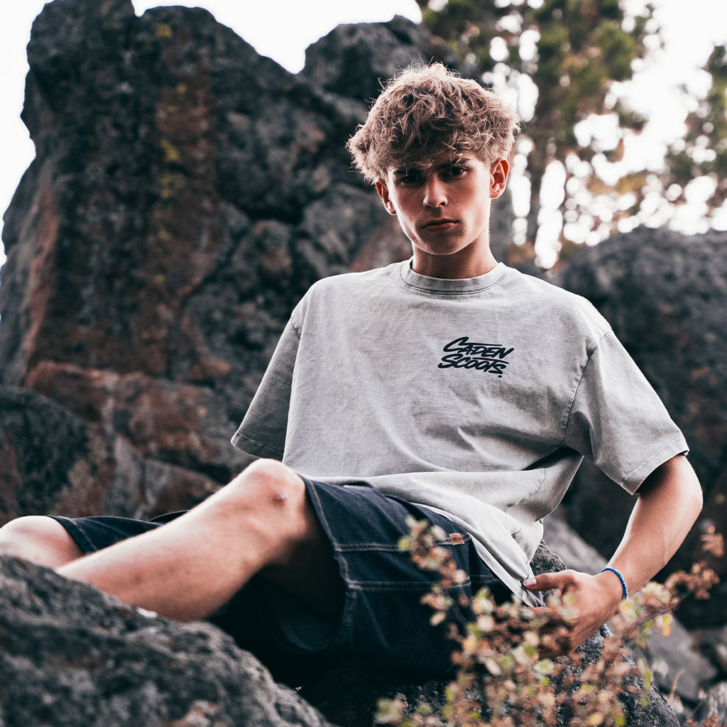 Vision Tee - Washed Cement