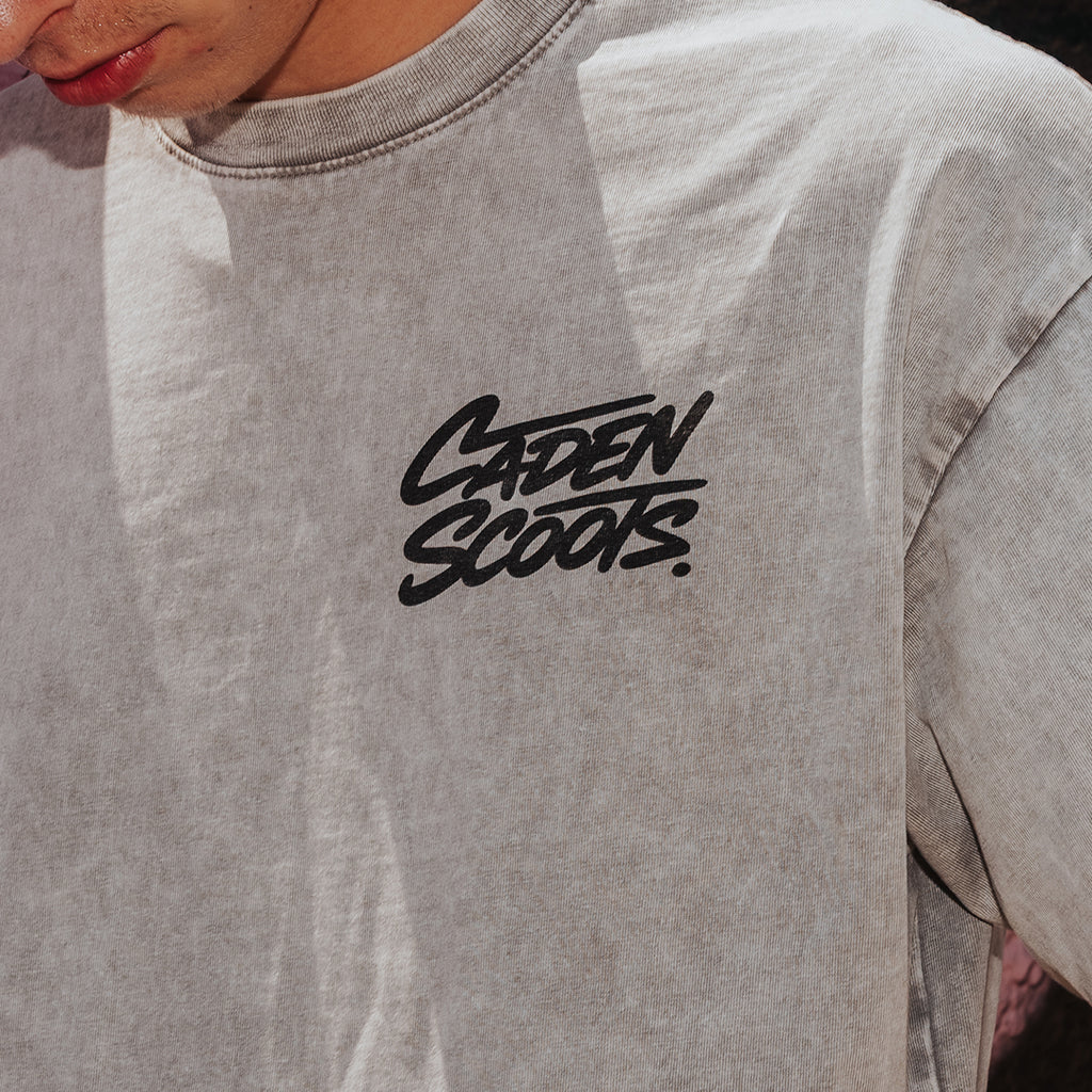 Vision Tee - Washed Cement