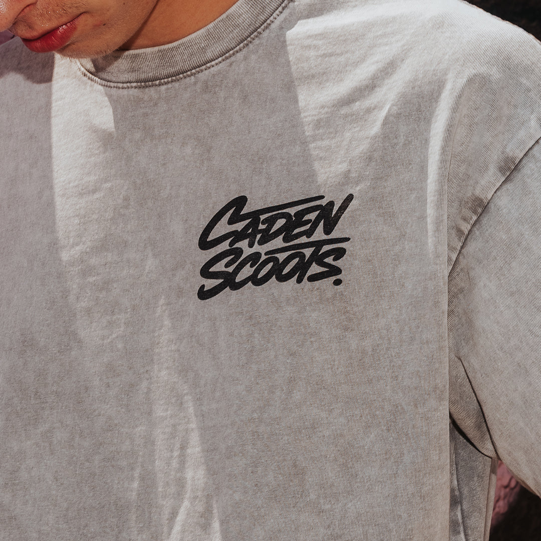 Vision Tee - Washed Cement