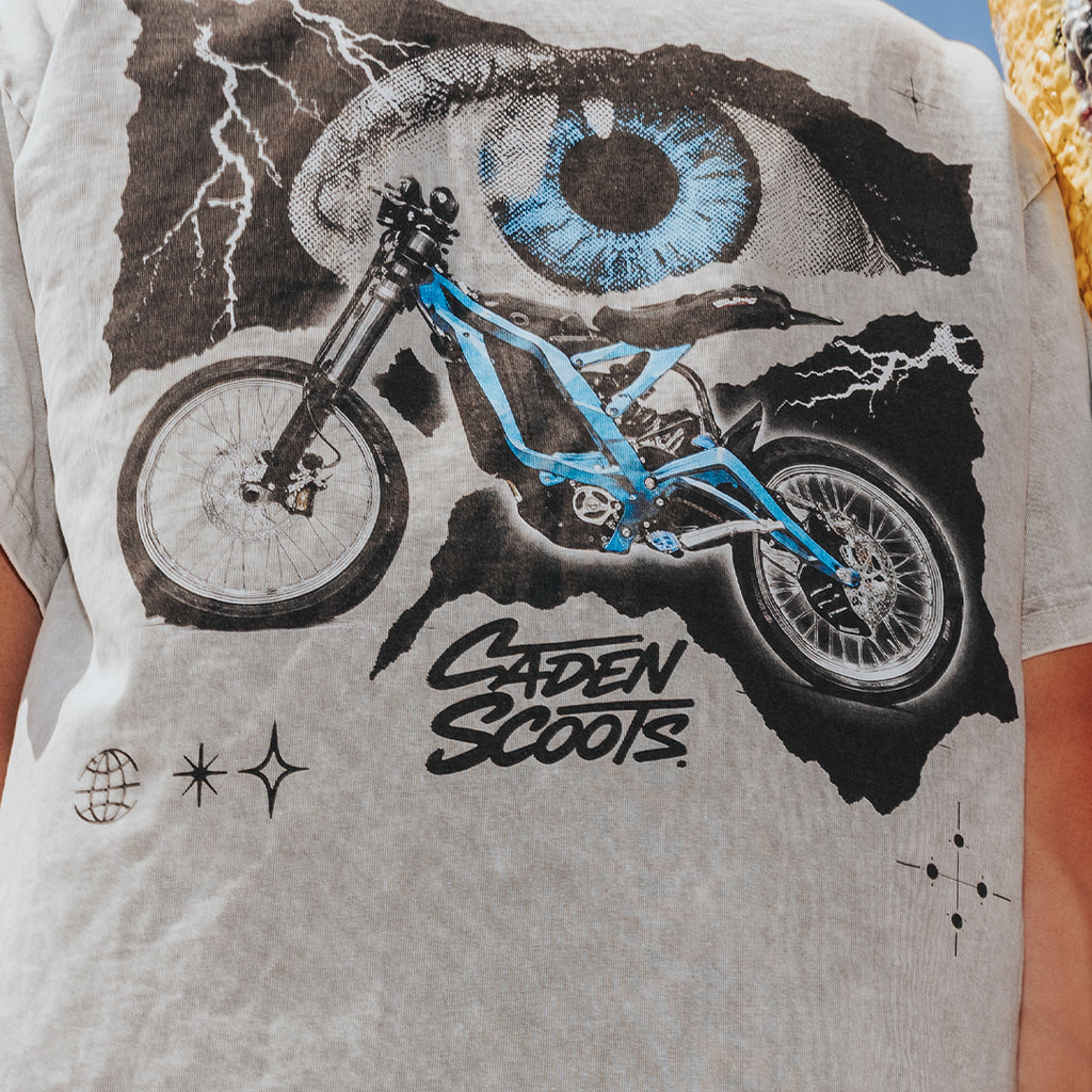 Vision Tee - Washed Cement