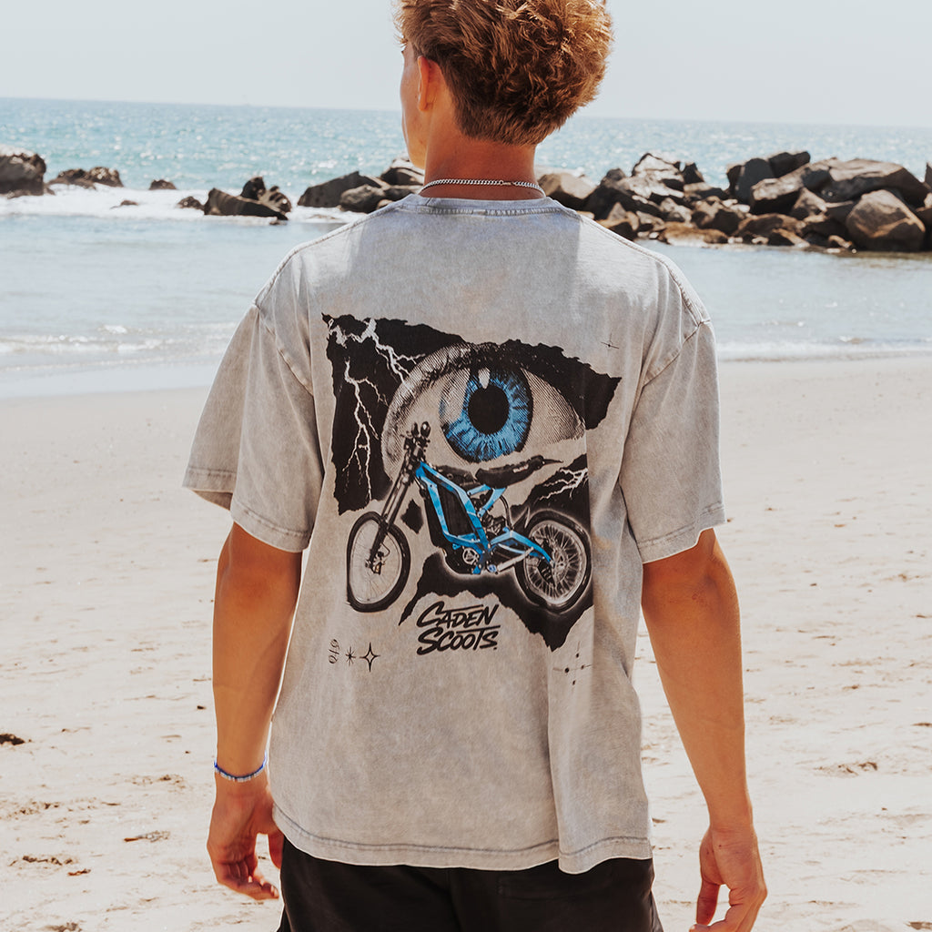 Vision Tee - Washed Cement